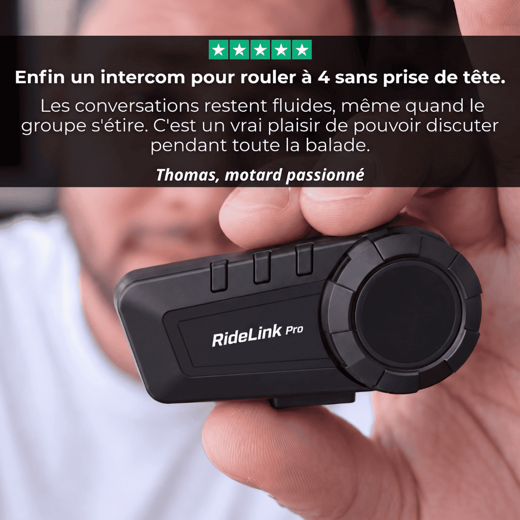 Intercom Bluetooth RideLINK PRO