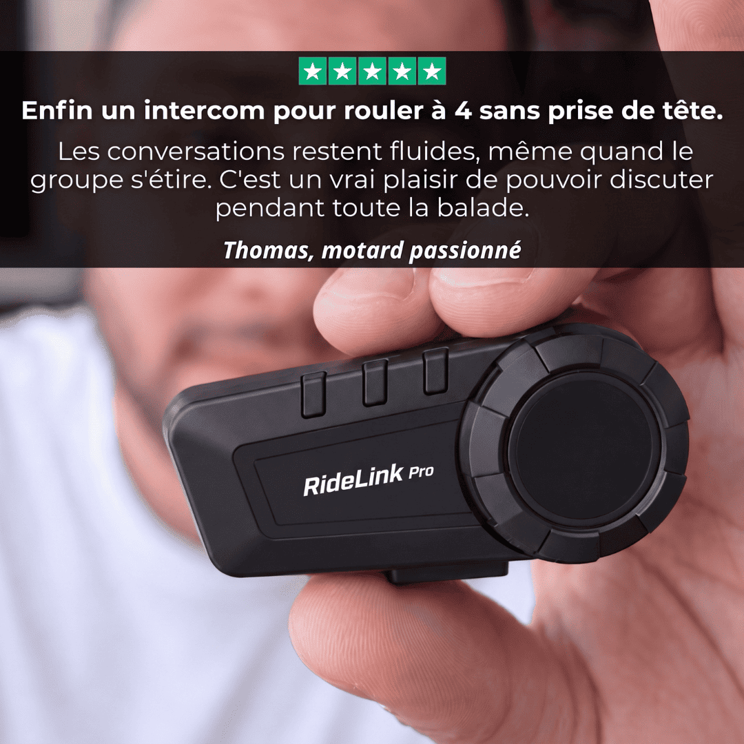 Intercom Bluetooth RideLINK PRO