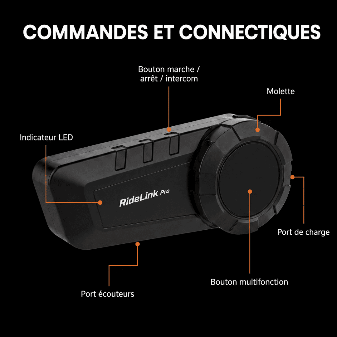 Intercom Bluetooth RideLINK PRO
