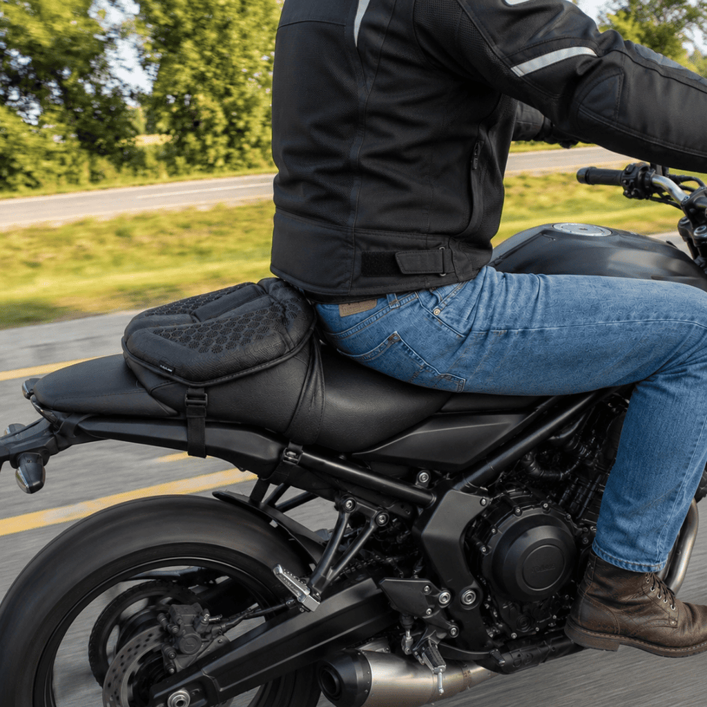Coussin moto en gel 3D | GelFlow